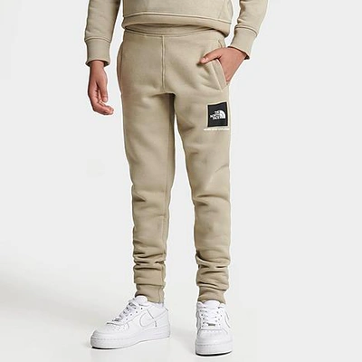 The North Face Inc Kids' Small Box Logo Jogger Pants In Flax