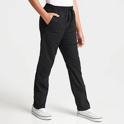 Vans Kids' Range Elastic Waist Woven Pants In Black