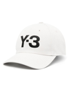 Y-3 LOGO-EMBROIDERED BASEBALL CAP