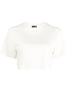 Heron Preston Logo Embroidery T-shirt In White