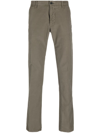 Incotex Slim-fit Regular Trousers In Green