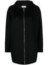 P.A.R.O.S.H ZIP-UP HOODED WOOL JACKET