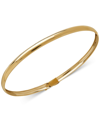 Macy's Children's Flex Bangle Bracelet In 14k Gold In Yellow Gold