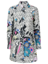 Amir Slama Graphic-print Long-sleeve Shirt In Multicolour