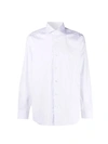 Barba Napoli Slim-cut Shirt In White