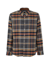 Barbour Ronan Checked Button-down Shirt In Grey
