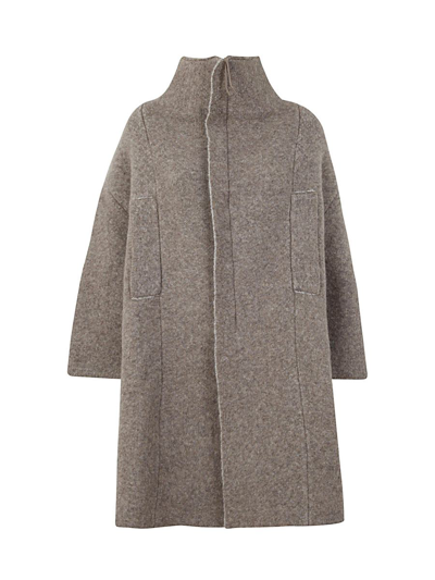 Marc Jacobs Zipped Oversize Coat In Brown