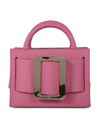 Boyy Bobby 18 Epsom Bag In Pink &amp; Purple