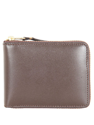 Comme Des Garçons Classic Leather Line Wallet Accessories In Brown