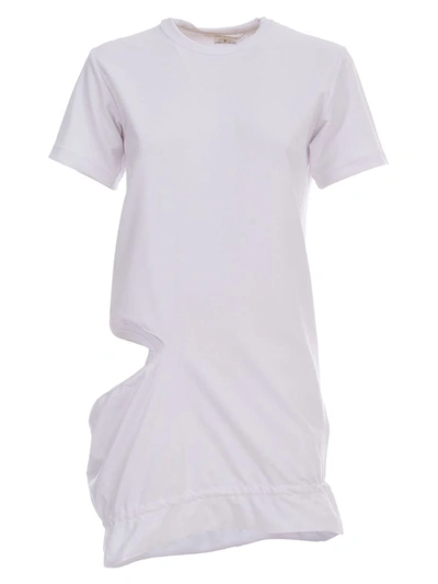 Comme Des Garçons Drawstring Bottom Tshirt Clothing In White