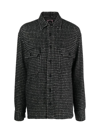 Destin Button-up Knitted Shirt In Multicolour