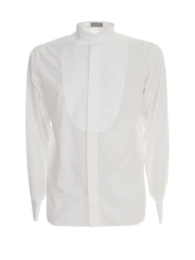 Dior Homme Plastron Shirt Clothing In White