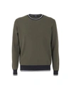 Drumohr Ribbed Sweater In Green