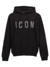 Dsquared2 Cool Icon Hoodie In Black