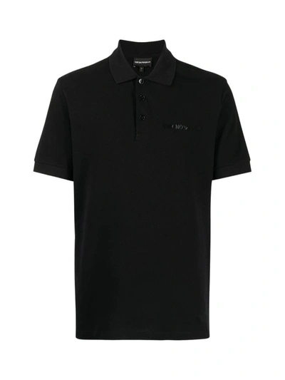 Emporio Armani Polo Shirt Clothing In Black