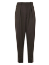 Giorgio Armani Men's Carrott Fit Trouser | Size 52 | 1sgpp0gmt03ke In Multicolour