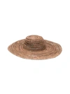 Ibeliv Large Drilled Hat Accessories In Brown