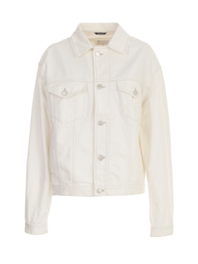 Maison Margiela Denim Kaban Clothing In White