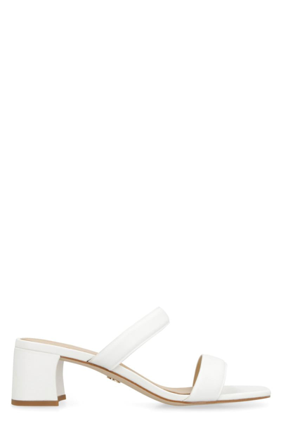 Michael Michael Kors Jules 55mm Low-block Heel Mules In White