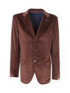Mp Massimo Piombo Andy Jacket In Brown