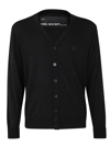 Neil Barrett Knitted Cardigan In Multicolour