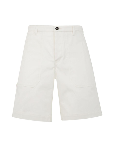 Nine In The Morning Bermuda Shorts In White