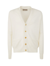 Original Vintage Style Wool Cashmere Cardigan In White