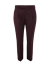 PT01 PT01 ONE PLEAT TROUSERS WITH IN SEAM POCKETS CLOTHING