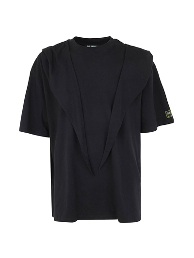 Raf Simons Oversized T Shirt With Hood Fauves In Black