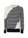 Saint James Long Sleeves Turtle Neck Sweater In Multicolour