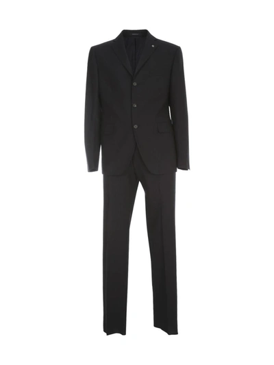 Tagliatore Suit 3 Buttons Clothing In Blue