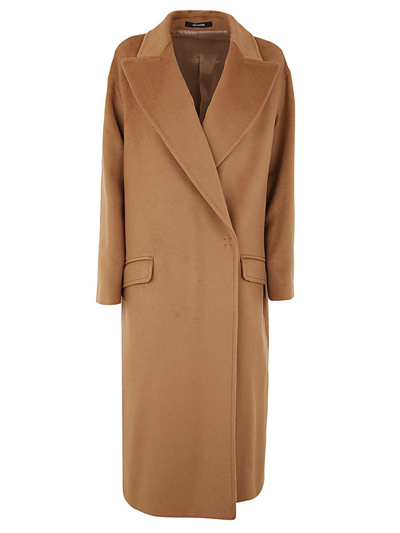 Tagliatore ... Double Breasted Cocoon Coat Clothing In Brown