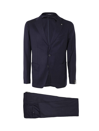 Tagliatore ... Wool Silk Trouser Suit Clothing In Blue