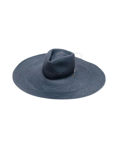 ハット Van Palma SS22 LIVY XL W/SILVER CHAIN (LIVY.XL.S NAVY BLUE) Van Palma Livy. Xl. S In Blue | ModeSens