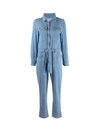 Washington Dee Cee Washington Dee-cee Woman Denim Shirt Blue Size Xs Cotton In Blue