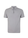 Zanone Polo A Maniche Corte In Grey