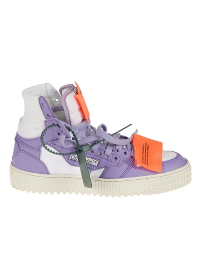 Off-white Off-court 3.0 High-top Sneakers In Purple,white