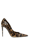 Dolce & Gabbana Printed Glossy High-heeled Shoes