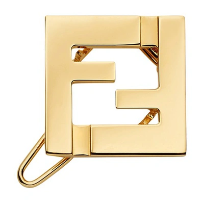 Fendi Forever  Hair Clip In Dore