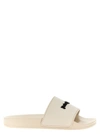 PALM ANGELS NEW LOGO SANDALS WHITE/BLACK