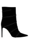 René Caovilla Morgana Embellished Suede Boots