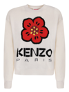KENZO BOKE FLOWER WHITE PULLOVER