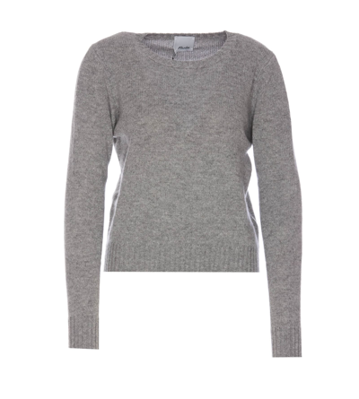 Allude Sweater In Grey