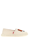 Kenzo Espadrilles Boke Flower Femme Creme In White