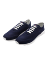 KITON SNEAKER SHOE MADE OF KNIT FABRIC. THE BOTTOM, WITH A WHITE SOLE, IS FLEXIBLE AND EXTRA LIGHT; THE EL