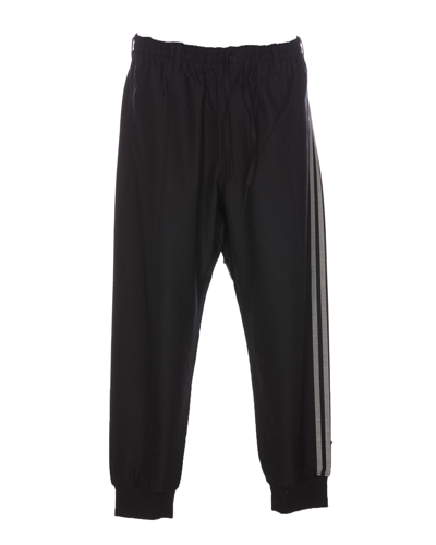Y-3 Track Pants With Tapes In Black