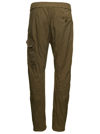 Ten C Green Pants With Elastic Waist In Green