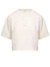 OFF-WHITE SMALL ARROW PEARLS CROP TEE BEIGE BLA