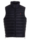 Polo Ralph Lauren Quilted Recycled Nylon Primaloft Gilet In Blue