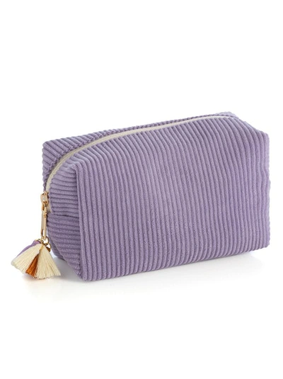 Shiraleah Roux Boxy Zip Pouch, Lilac In Purple